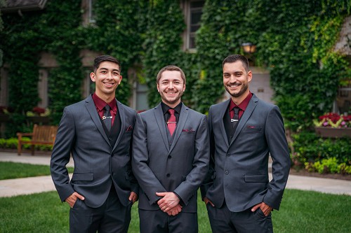 groomsmen portrait