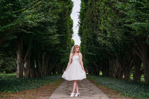 bridal portrait