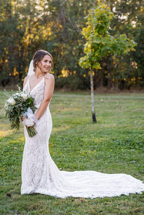 portrait of bride