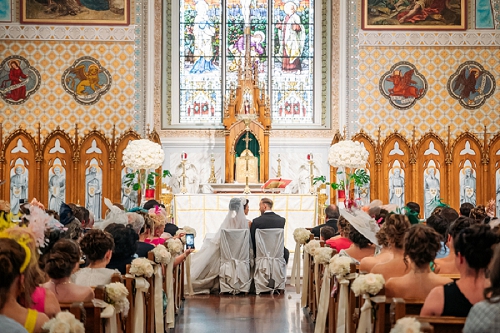 Cathedral of St. Catherine of Alexandria wedding ceremony 