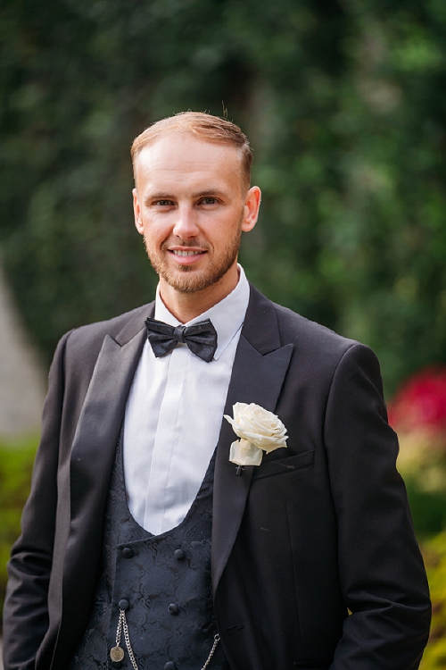  groom portrait